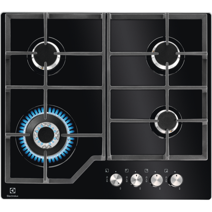 Gas on Glass hob 60cm